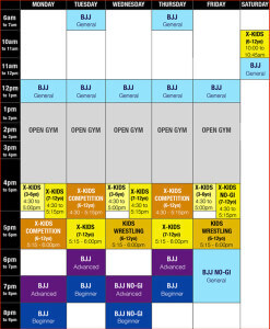 Our Time Table