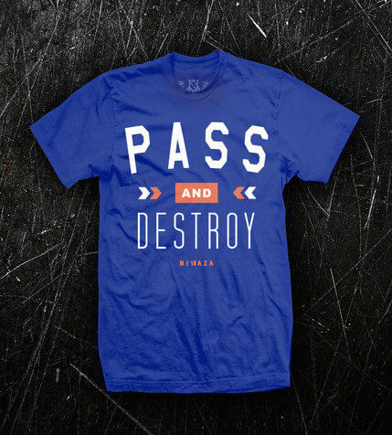 pass and destroy blue grande - Gift Ideas for Grapplers