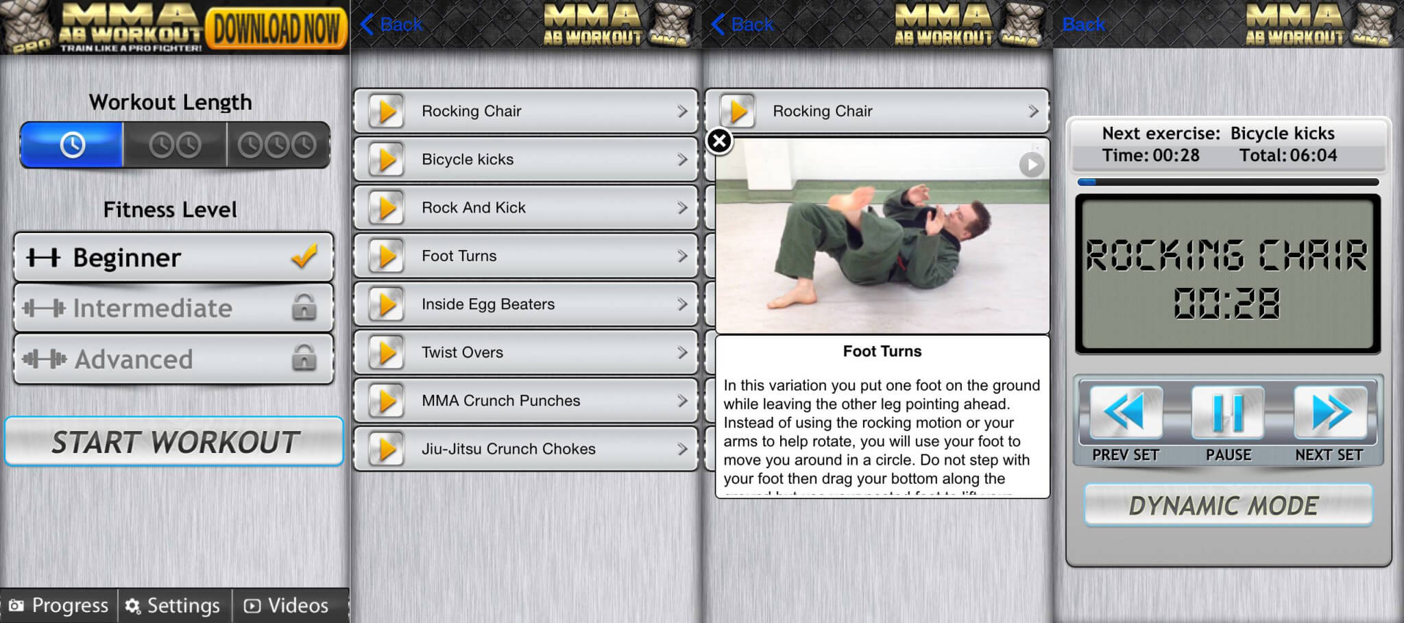 MMA workout
