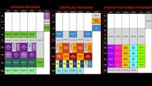 Timetable Tripple Stack